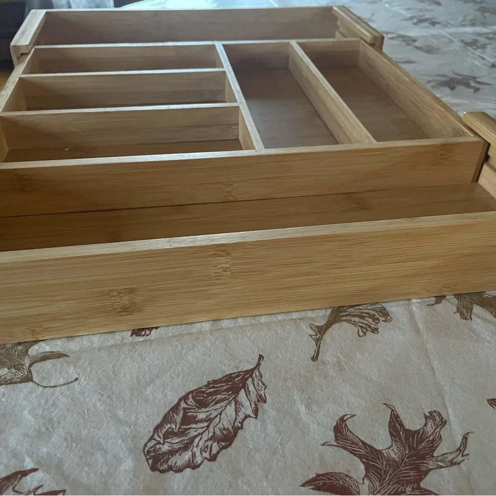 Drawer Organizer bamboo style